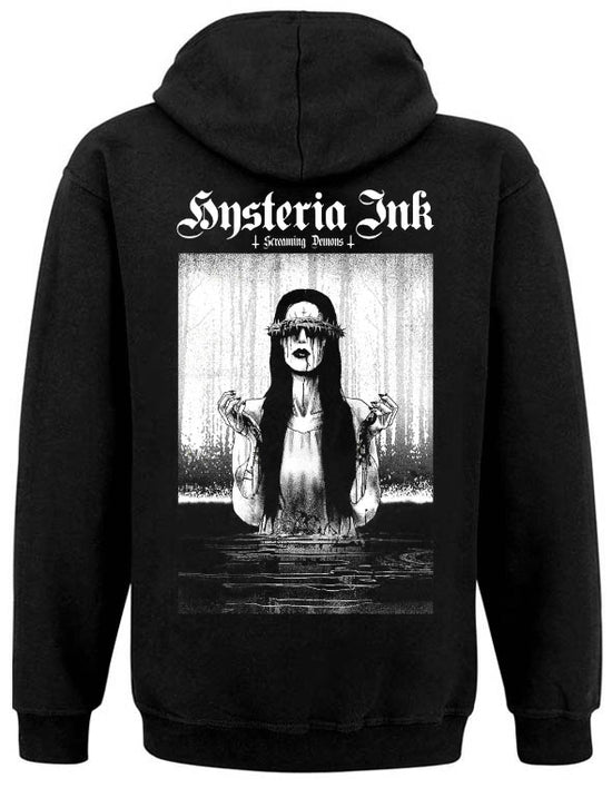 Sweat Zip Unisexe Hysteria Ink X Screaming Demons Darkness Ink