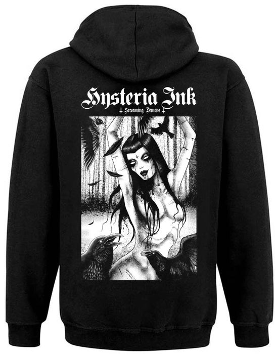 Sweat Zip Unisexe Hysteria Ink X Screaming Demons The beauty Ink