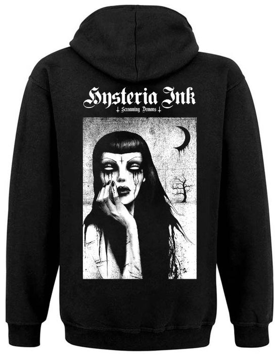 Sweat Zip Unisexe Hysteria Ink X Screaming Demons Sadness Ink