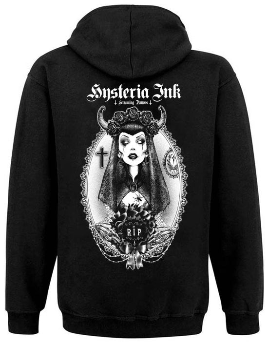 Sweat Zip Unisexe Hysteria Ink X Screaming Demons RIP Ink