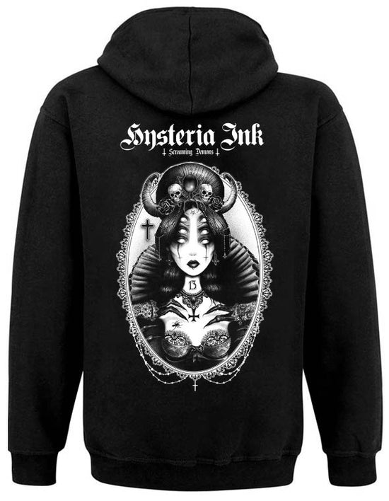 Sweat Zip Unisexe Hysteria Ink X Screaming Demons Thirteen Ink