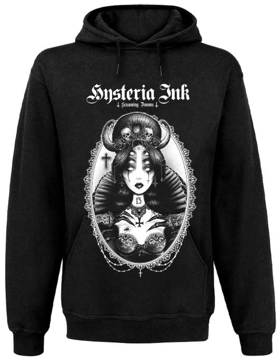 Sweat Unisexe Hysteria Ink X Screaming Demons Thirteen Ink