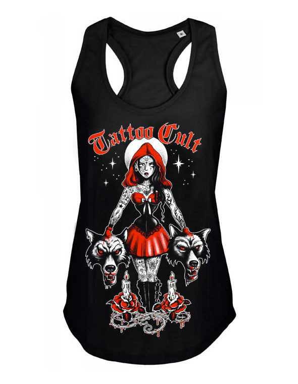 Debardeur femme Justin Tattoo Cult Red Riding Hood Cult