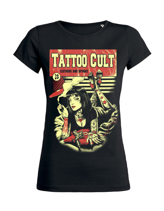 T-shirt femme Wants Tattoo Cult Cult Fiction