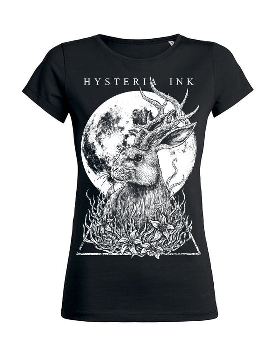 T-shirt femme Wants Hysteria Ink Jackalop Ink