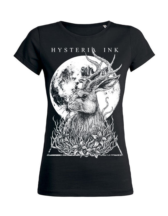 T-shirt femme Wants Hysteria Ink Jackalop Ink
