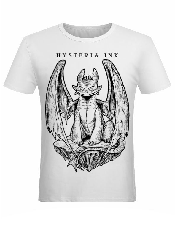 T-shirt unisexe Hysteria Ink Dragon Ink
