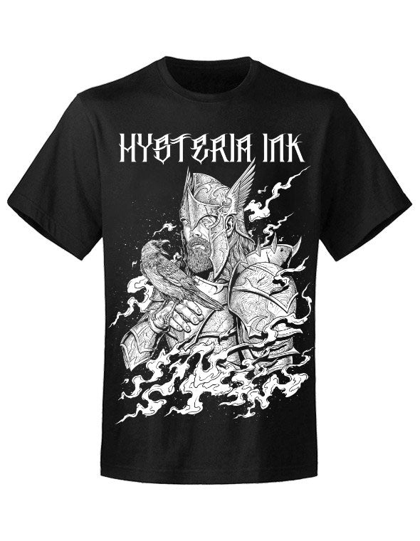 T-shirt unisexe Hysteria Ink The Viking And The Raven