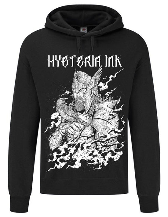 Sweat Capuche unisexe SS223 Hysteria Ink The Viking And The Raven