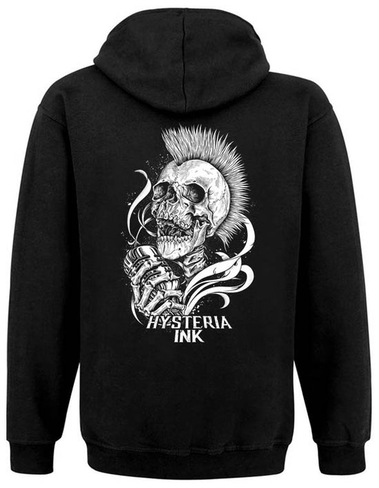 Sweat Zip Unisex EP60Z Hysteria Ink Skull Sing Ink