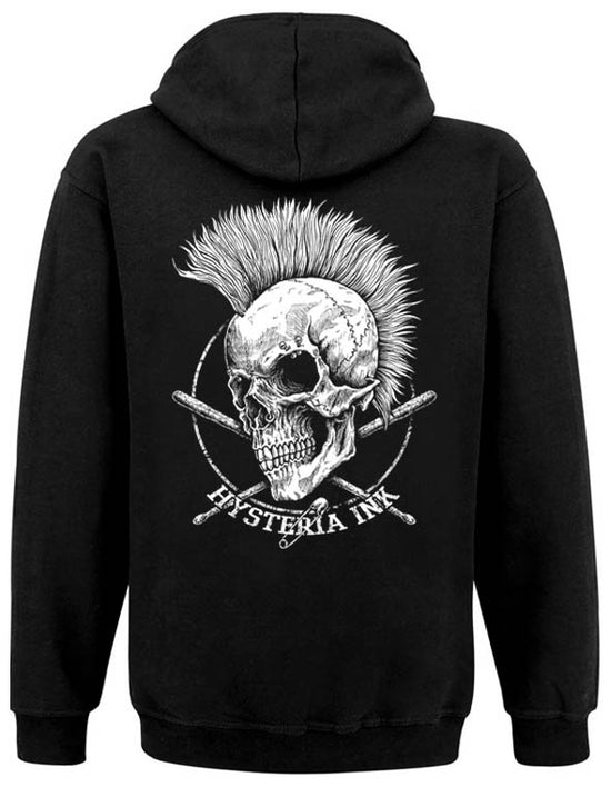 Sweat Zip Unisex EP60Z Hysteria Ink Skull Drum Ink