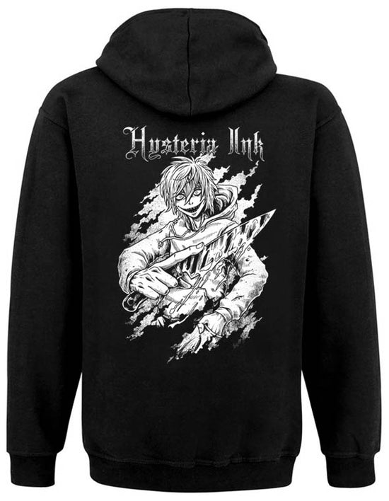 Sweat Zip Unisex Hysteria Ink Jeff The Killer Ink