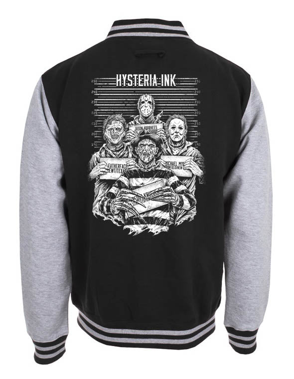 Veste Teddy Unisex JH043 Hysteria Ink Horror Ink