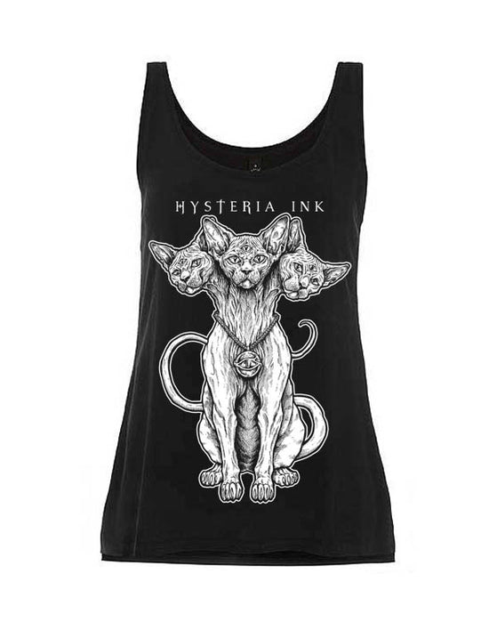 Debardeur femme Hysteria Ink Sphynx 3 Eyes