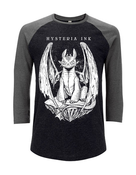 T-shirt unisexe Baseball SA22 Hysteria Ink Dragon Ink