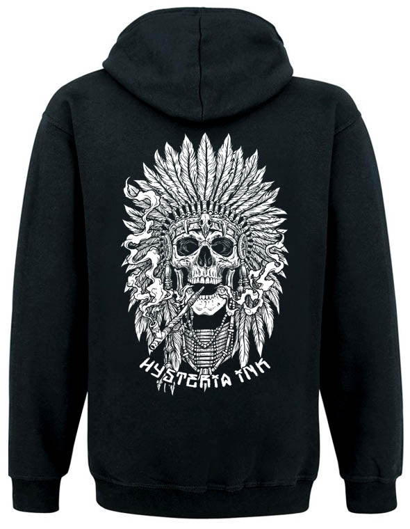 Sweat Shirt Hysteria Ink Unisex Indian Peace