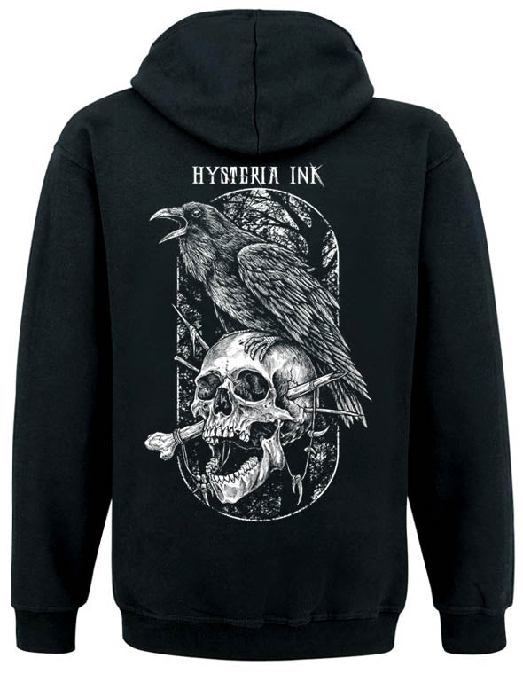 Sweat Zip Unisex Hysteria Ink Crown-N-Skull Ink