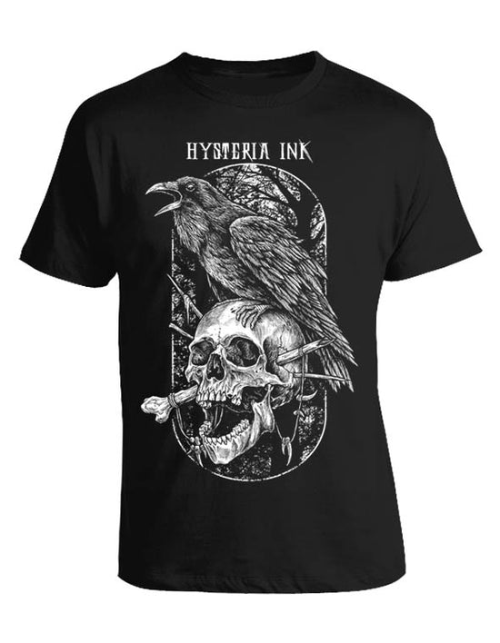 T-shirt unisexe Hysteria Ink Crown-N-Skull Ink