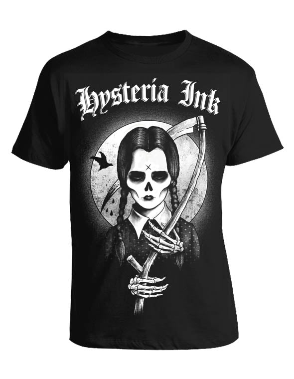 T-shirt unisex Hysteria Ink Grim Wednesday