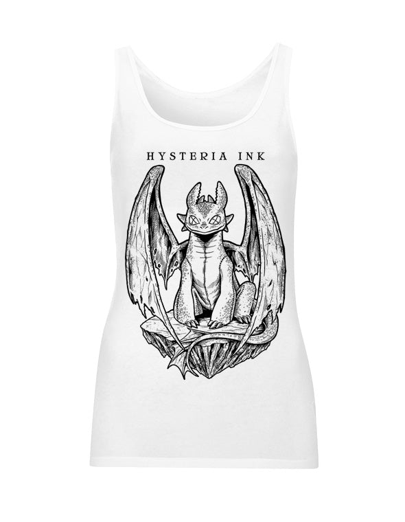 Debardeur femme White Hysteria Ink Dragon ink