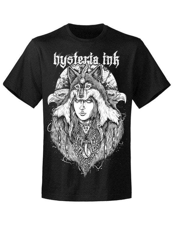 T-shirt unisexe Hysteria Ink Woman Wolf Ink
