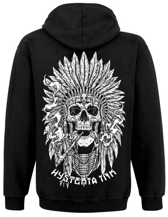 Sweat Zip Unisex Hysteria Ink Indian Peace