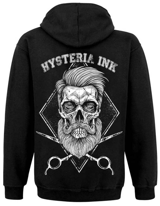 Sweat Zip Unisex Hysteria Ink Barber Shop Ink