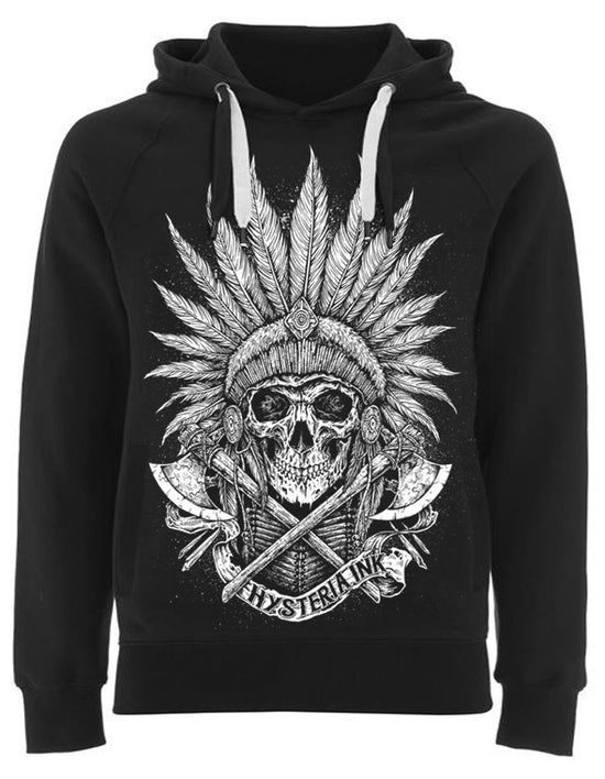 Sweat Capuche Unisex Hysteria Ink Indian Skull