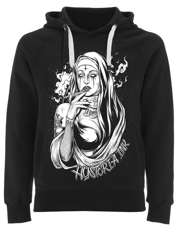 Sweat Capuche Unisex Hysteria Ink Bio Sider Nonne ink