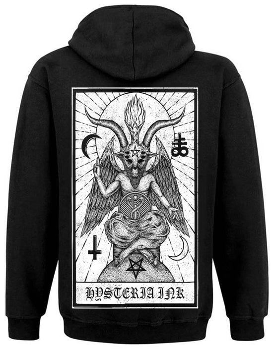 Sweat Zippé Unisex Hysteria Ink Baphomet Ink