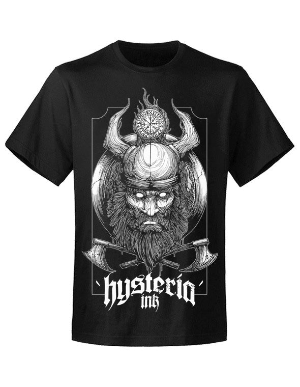 T-shirt unisexe Hysteria Ink Viking 02 Ink