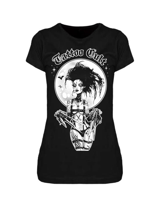 T-shirt femme T216 Tattoo Cult Scissorcult