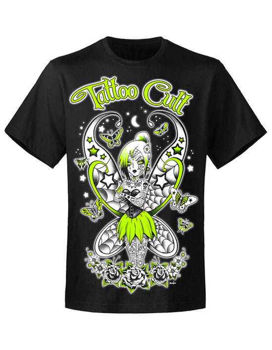 T-shirt unisexe Tattoo Cult Clochette Green Cult