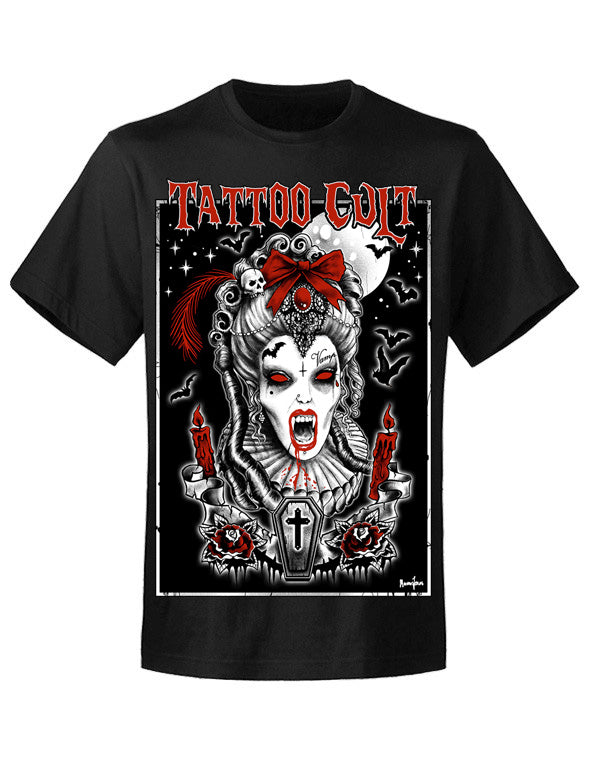 T-shirt unisexe Tattoo Cult Vamp Queen Cult