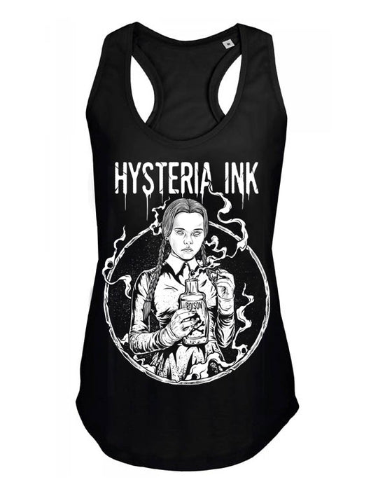 Debardeur femme Hysteria Ink Wednesday Addams Ink