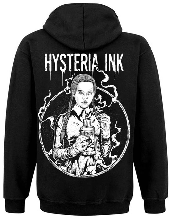 Sweat Zippé Unisex Hysteria Ink Wednesday Addams Ink