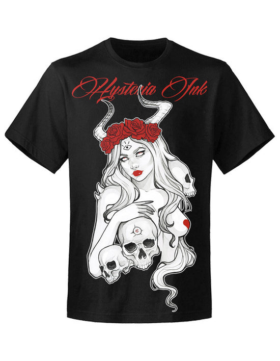 T-shirt unisexe Hysteria Ink Marine Ink Red