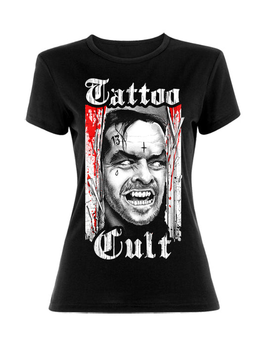 T-shirt femme Tattoo Cult Heeeere’s Johnny!