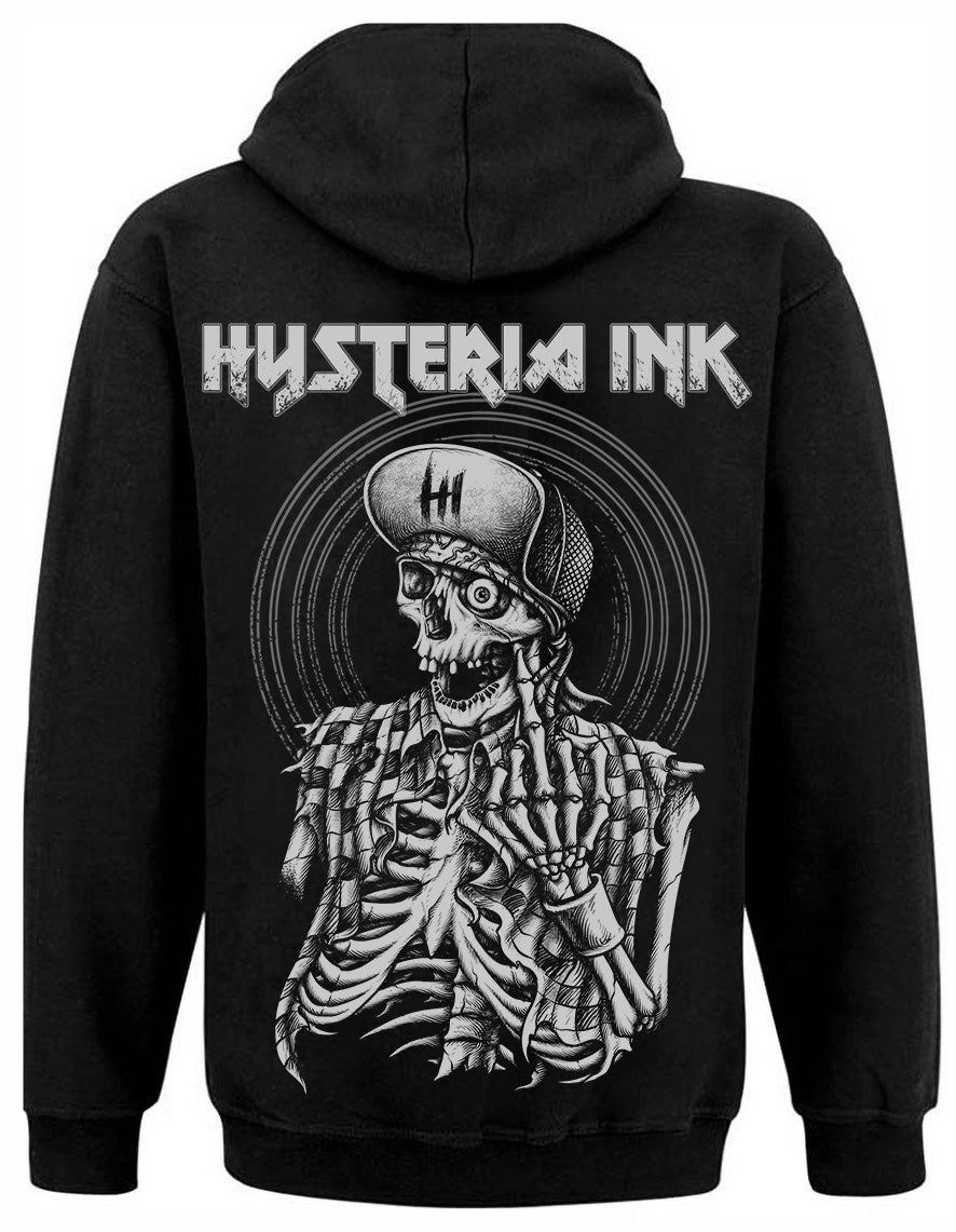 Sweat unisexe Zip Hysteria Ink  Harcore Ink