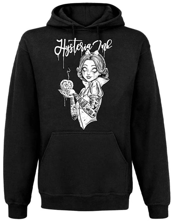 Sweat Capuche Unisexe Poche Kangourou Hysteria Ink Snow White Zombie Ink