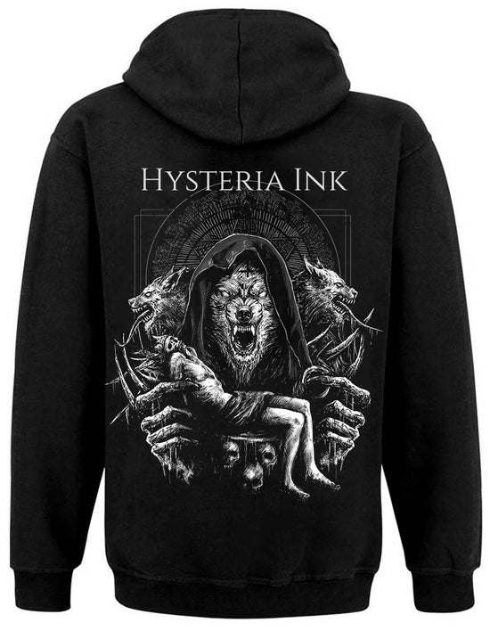 Sweat Capuche Zip Hysteria Ink  Srigala Ink