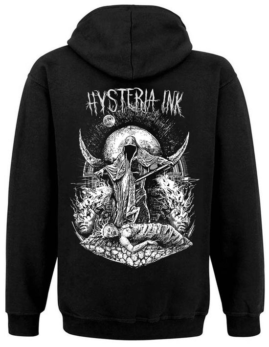 Sweat Capuche Zip Hysteria Ink  Blakened Ink