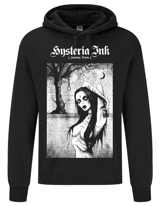 Sweat Unisexe Sider Hysteria Ink  X Screaming Demons Black Witch Ink