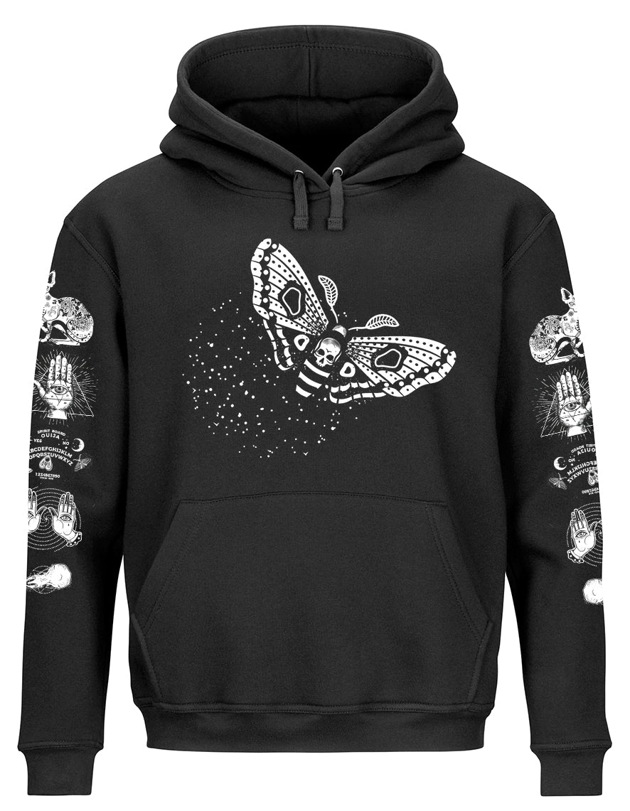Sweat Capuche Occult Impressions Manche Hysteria Ink  Papillon
