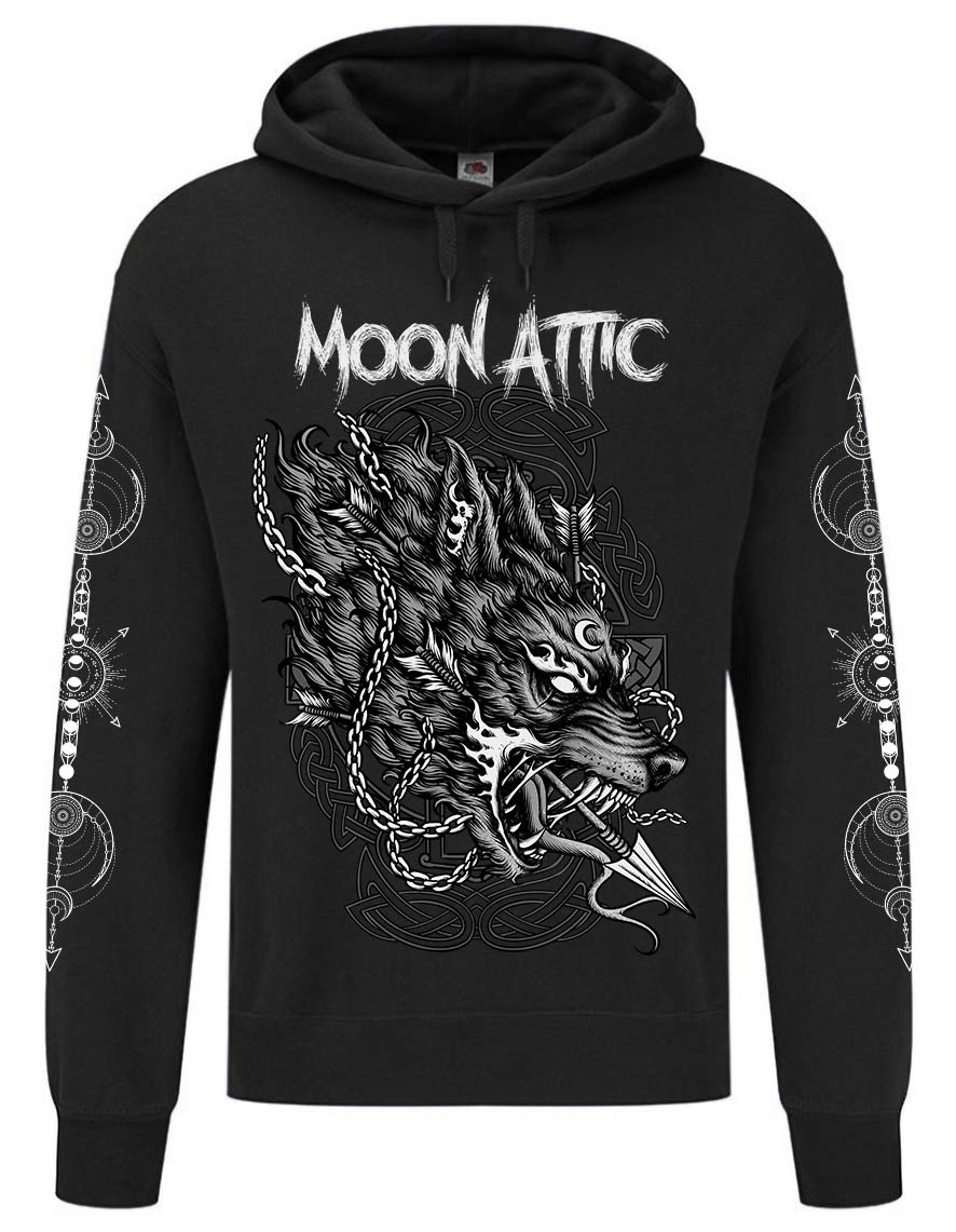 Sweat unisexe Sider Moon Attic Wolf Attic