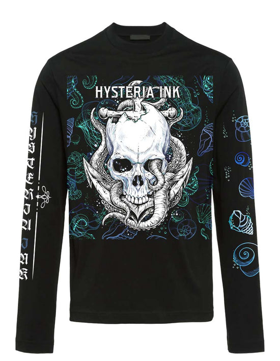 Hysteria Ink Anchor Ink Tentacles All Over Print Langarm-T-Shirt