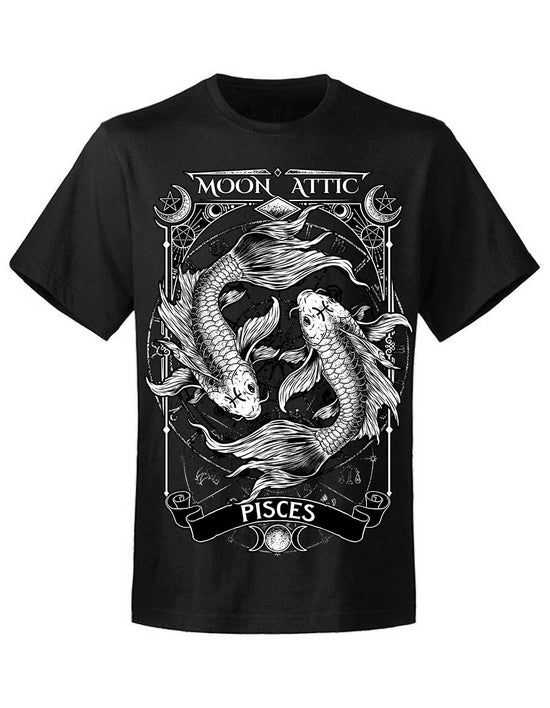 T-shirt homme Moon Attic  Astro Pisces Attic