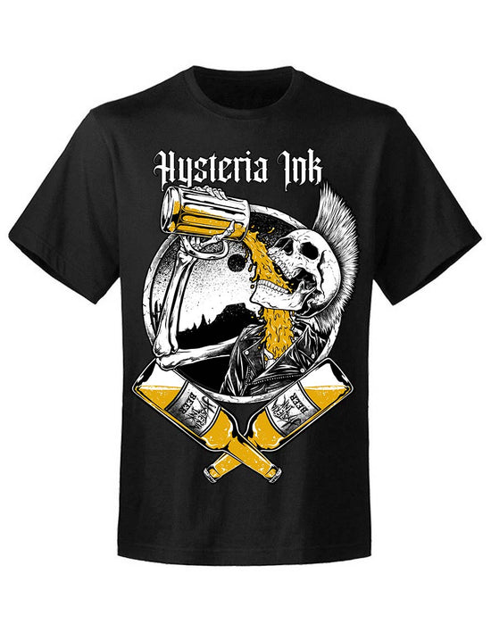 T-shirt unisexe Hysteria Ink  Death's beer