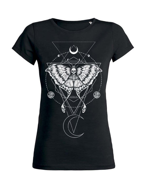 T-shirt femme Wants Hysteria Ink Geo Butterfly Ink