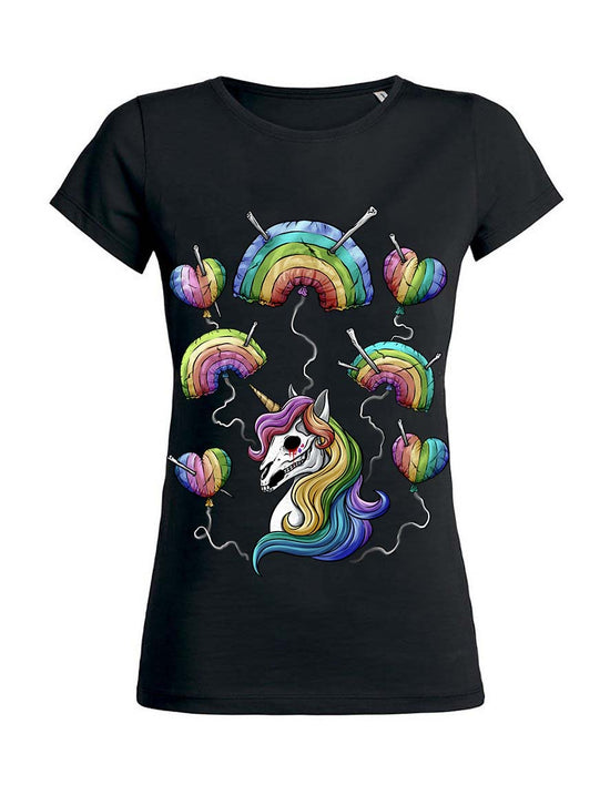 T-shirt femme Wants Tattoo Cult  Licorne Cult